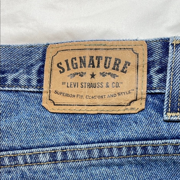 Signature by Levi Strauss Blue Men's Jeans 38x29 - Picture 5 of 8